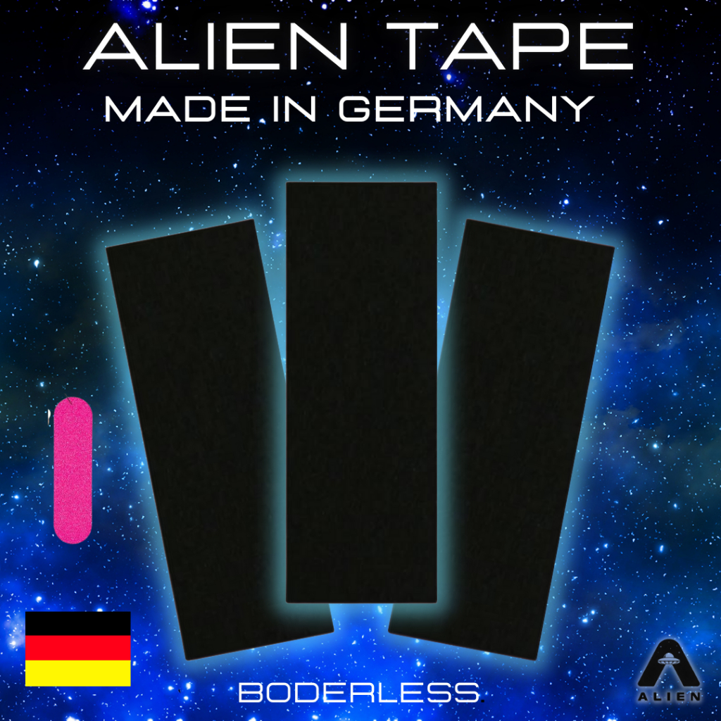 Pack Tape Alien Fingerboards Stardust 40x110mm ''Tipo FBS'' Made in GERMANY