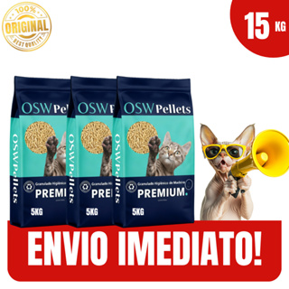 Granulado Higiênico de Madeira Absorção Total Anti-Odor Premium - Envio Imediato em Oferta na Shopee
