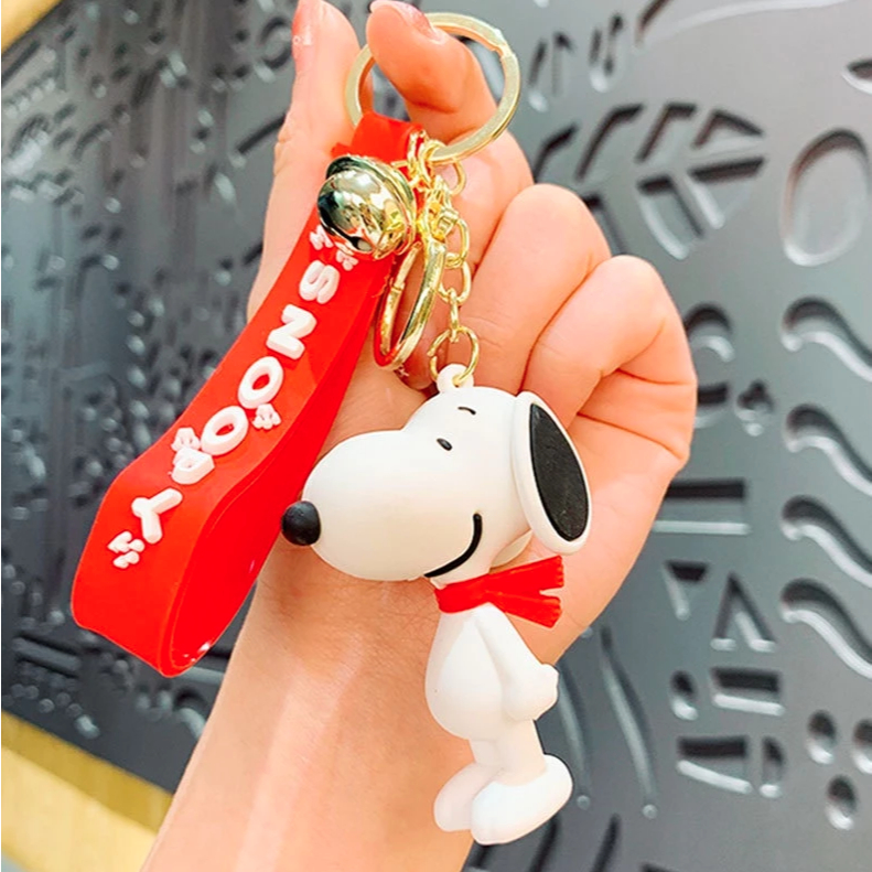 Chaveiro Snoopy Em Silicone Personagem Fofinho Para Chaves E Acessórios em Oferta na Shopee