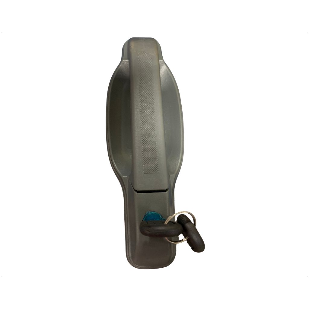 Maçaneta Puxador Porta Externa Cinza Dianteira Ld Passageiro Para Iveco Daily de 2000 a 2006