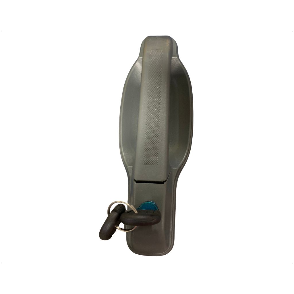 Maçaneta Puxador Porta Externa Cinza Dianteira Le Motorista Para Iveco Daily de 2000 a 2006