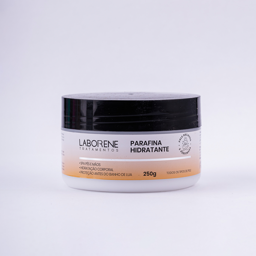 Parafina Hidratante 250g Profissional - Spa dos Pés e Mãos, Banho de Lua e Hidratação Corporal - Laborene