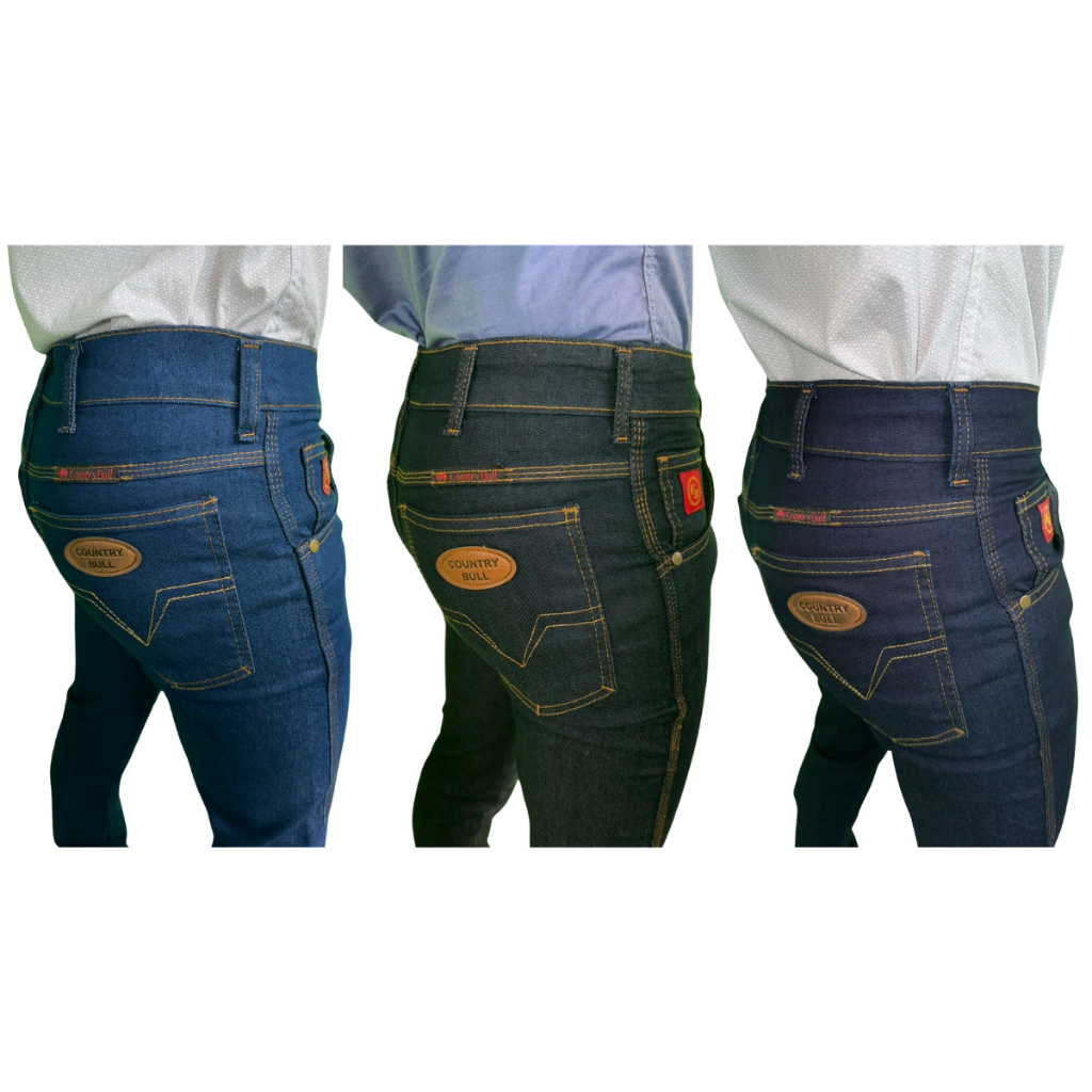 Calça Country Masculina Reforçada Premium Cowboy Peão Rodeio