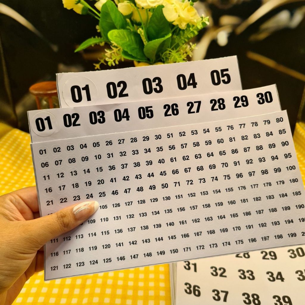 Adesivos Numerados: Onde Comprar | BuscaProdutos