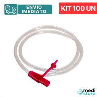 Kit com 100 Sondas Uretrais N° 12 Descartáveis Marca Biobase - Envio Imediato em Oferta na Shopee