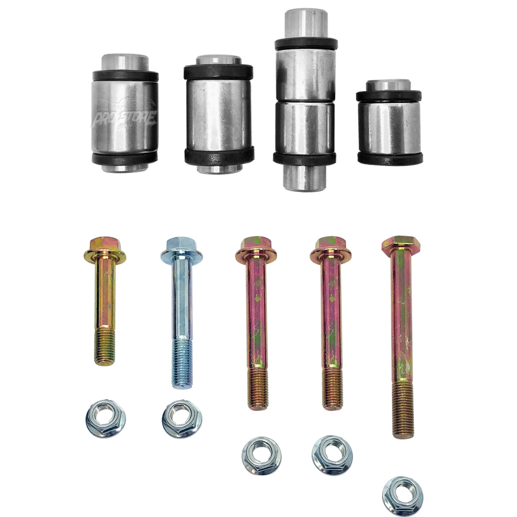 Eixo Balança + Bucha Pro Link XR 200 1994 a 2003 - NX 200 1993 a 2002 - XLR 125 1996 a 2002 com parafusos. — imagem 2 de 2