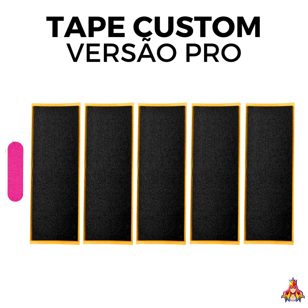Tape Fingerboard Custom PRO Extra Smooth X-Wide Importada (Tipo FBS)(Skate de dedo)