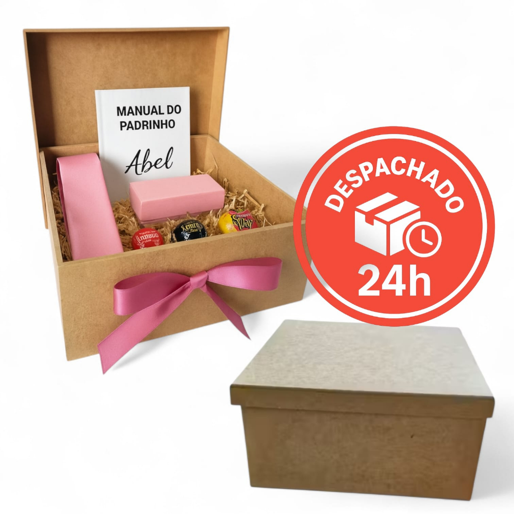 17 caixa 20x20x10 caixa madrinha caixa mdf em Oferta na Shopee