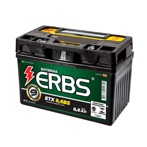 BATERIA - (8.6 AH - ETX 8,6BS) - CB 400/CB 500/CB 600/MT 07/MT 09 - ERBS