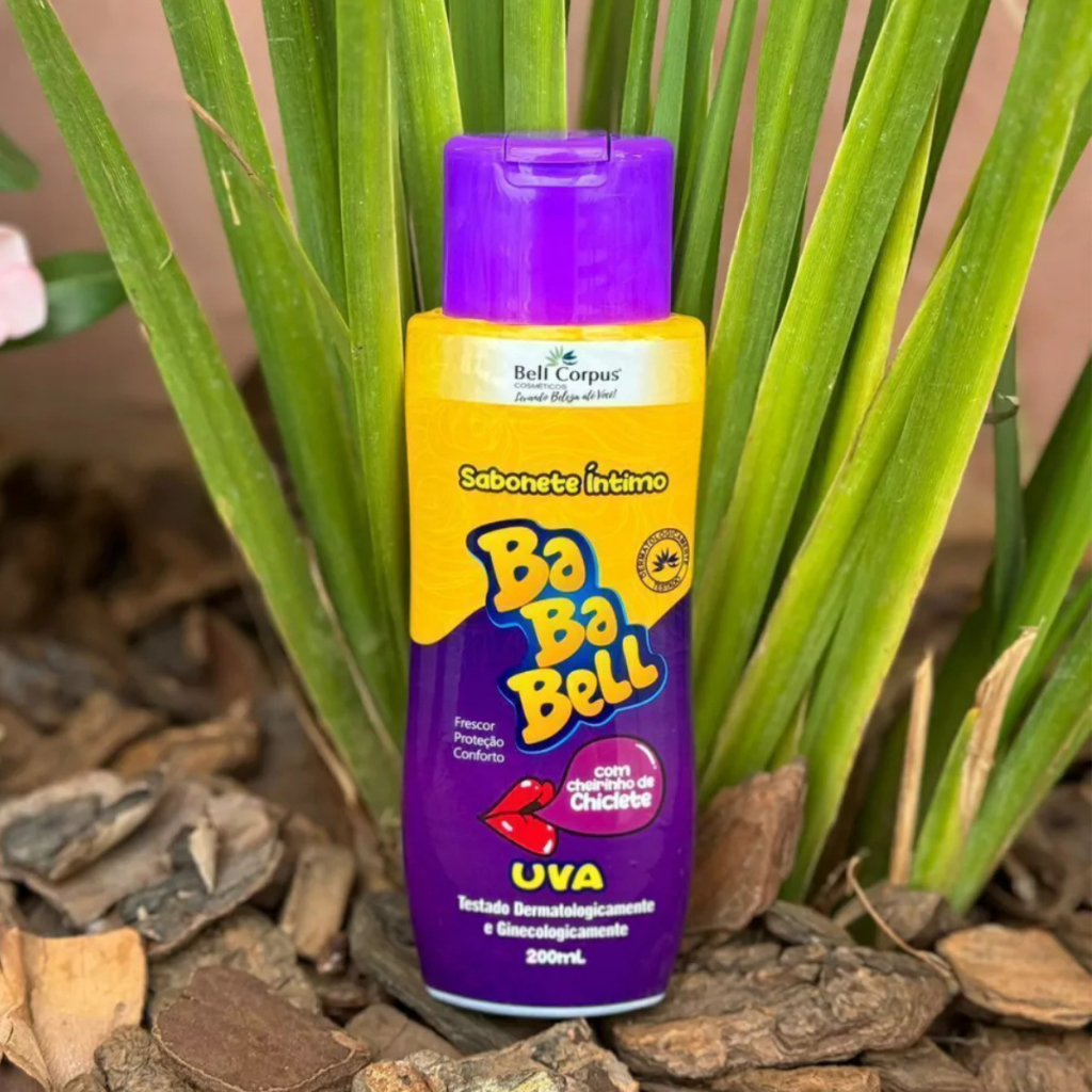 Sabonete Líquido Íntimo Feminino Bababell 200ml Uva BellCorpus