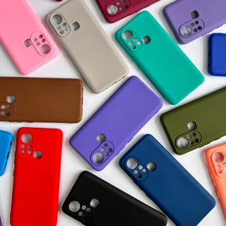 Capinha Para Infinix Hot 11S / Capa Case Silicone Aveludada Colorida Forrada (CF26) em Oferta na Shopee