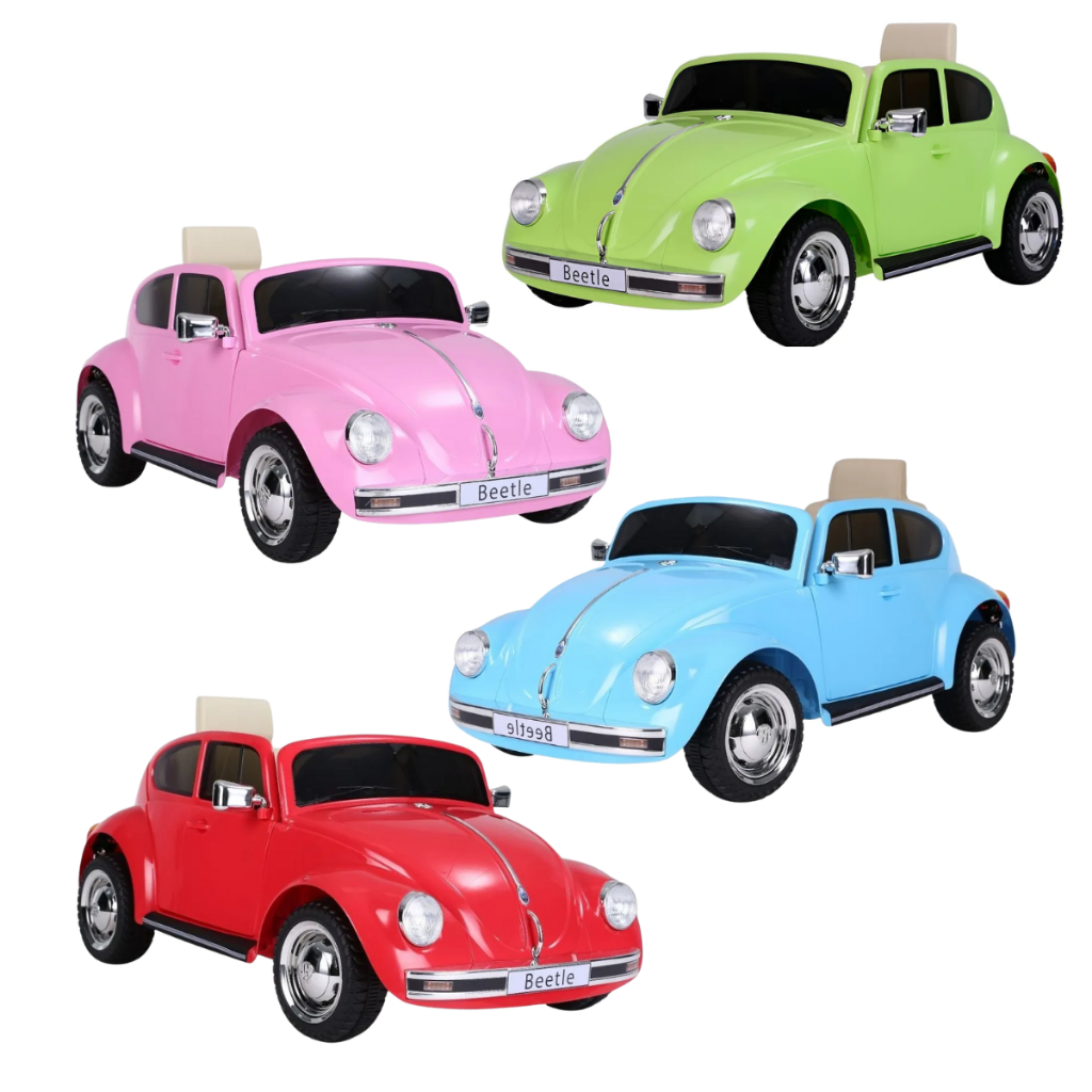 Carrinho Elétrico Infantil Beetle Dune 6V com Controle Remoto, Faróis de LED e Som Integrado para Máxima Diversão