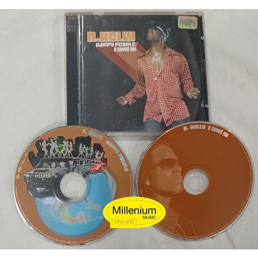 CD R. Kelly  Happy People / U Saved Me 2004 Original Gravadora Colecionador Ótimo Estado