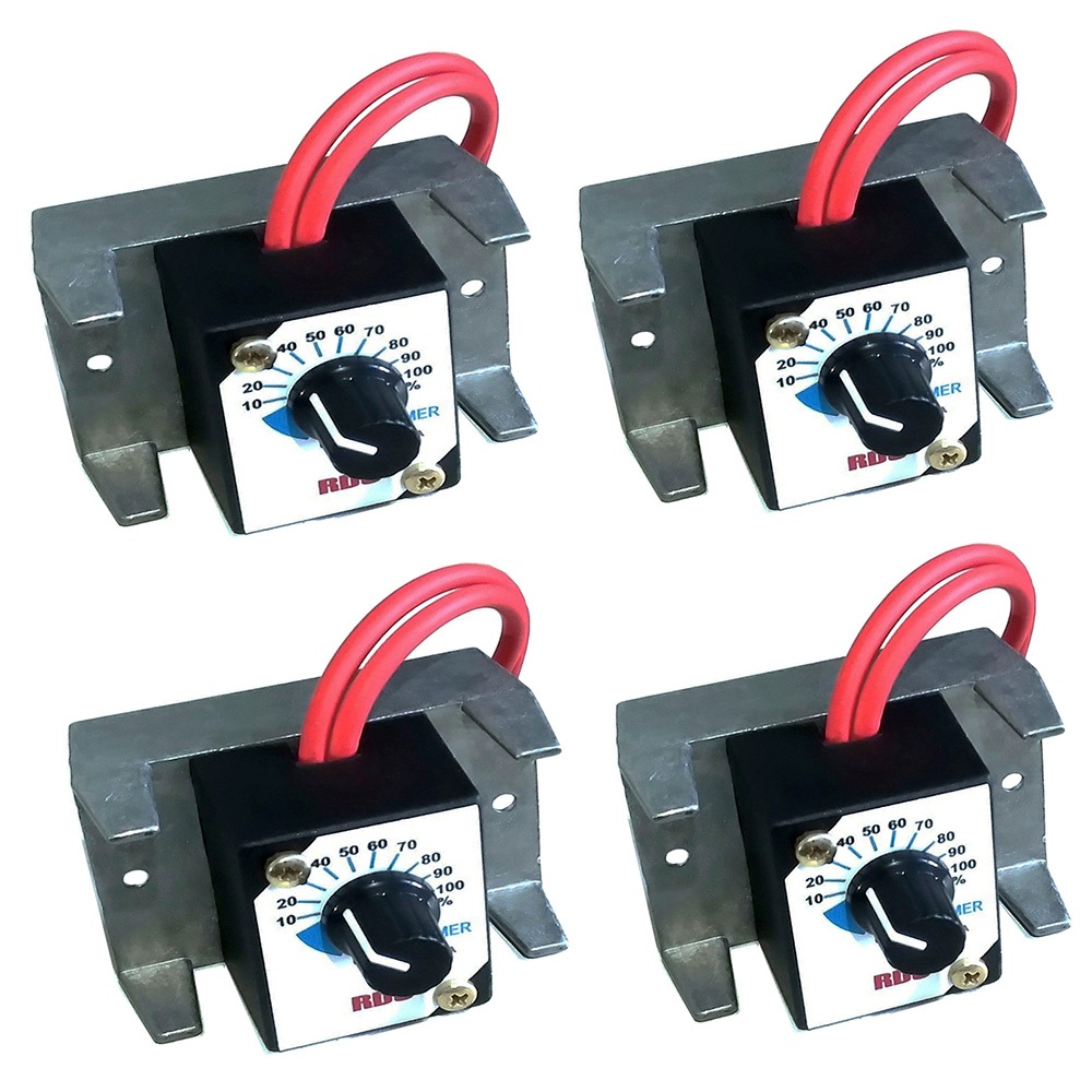 4 Unid Controle voltagem/ tensão dimmer 40a 6000w exaustor, motor, ventilador