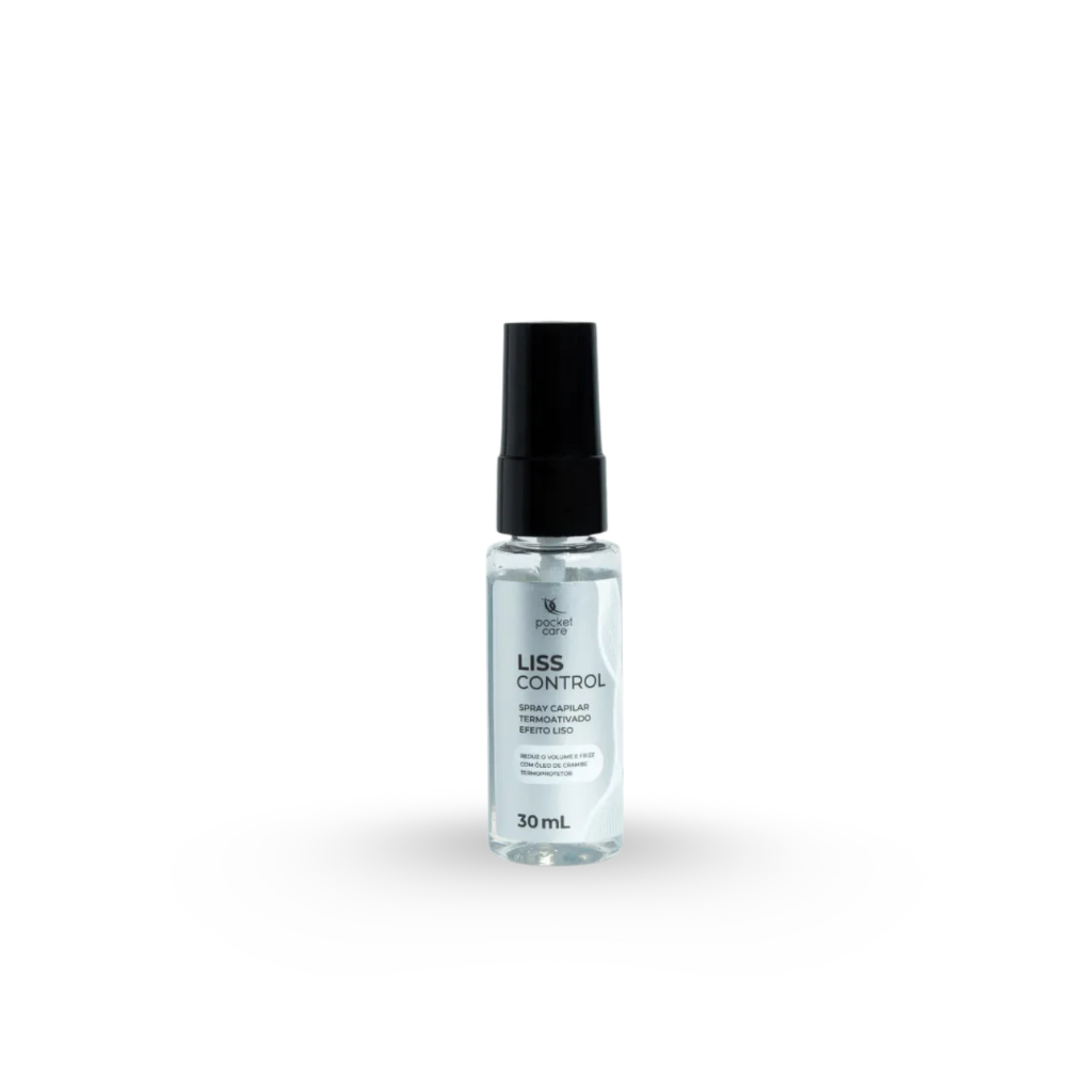 Spray Capilar Efeito Liso, Antifrizz e Redução de Volume -  Liss Control - Brascare - 30 mL