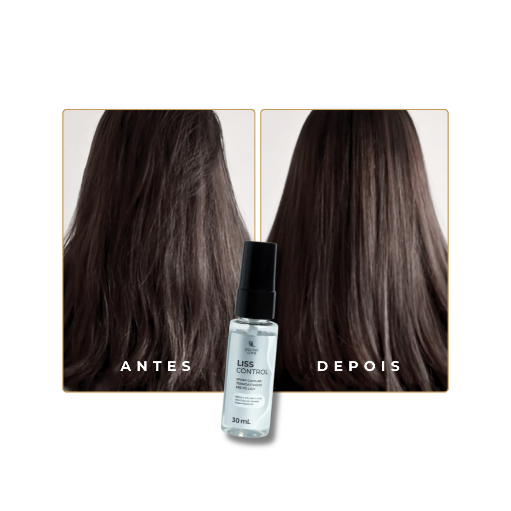 Spray Capilar Efeito Liso, Antifrizz e Redução de Volume - Liss Control - Brascare - 30 mL — imagem 2 de 2