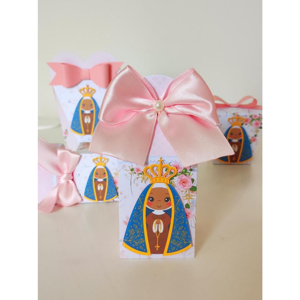 Caixa Pegue Monte Personalizados Nossa Senhora Aparecida Caixinhas Lembrancinhas Aniversário/Lembrança Aniversário