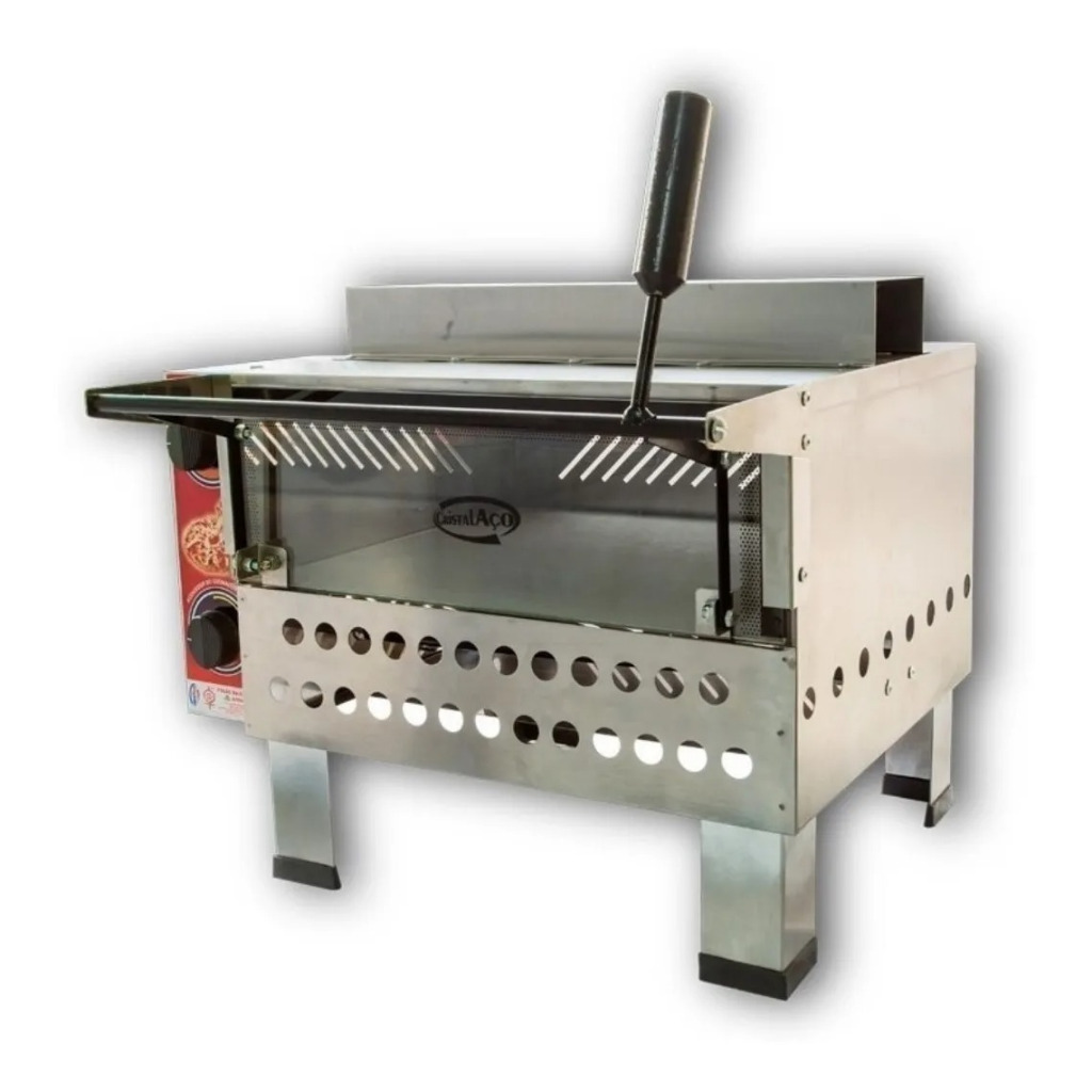 Forno Infravermelho A Gás Industrial Para Pizza Total Inox 350 Graus Potente