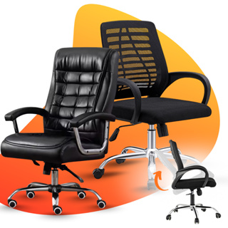 Cadeira De Escritorio Ergonomica Cadeira Giratoria Secretaria Com Braço Regulavel Poltrona Executiva em Oferta na Shopee