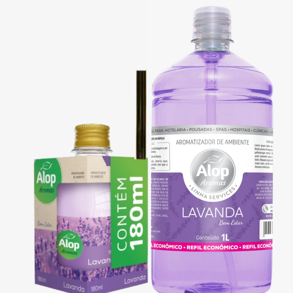 Refil 1 litro para Aromatizador + Brinde Aromatizador com varetas 180ml em Oferta na Shopee