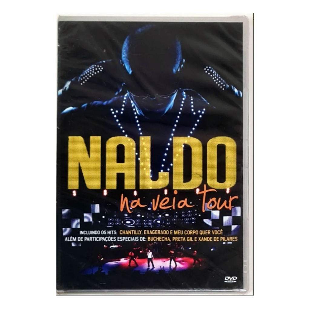 Dvd Naldo - Na Veia Tour ORIGINAL NOVO LACRADO