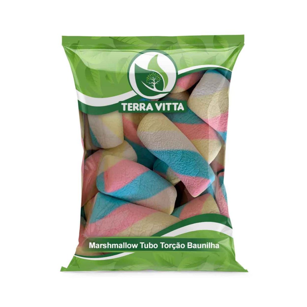 Marshmallow Tubo Torção Baunilha