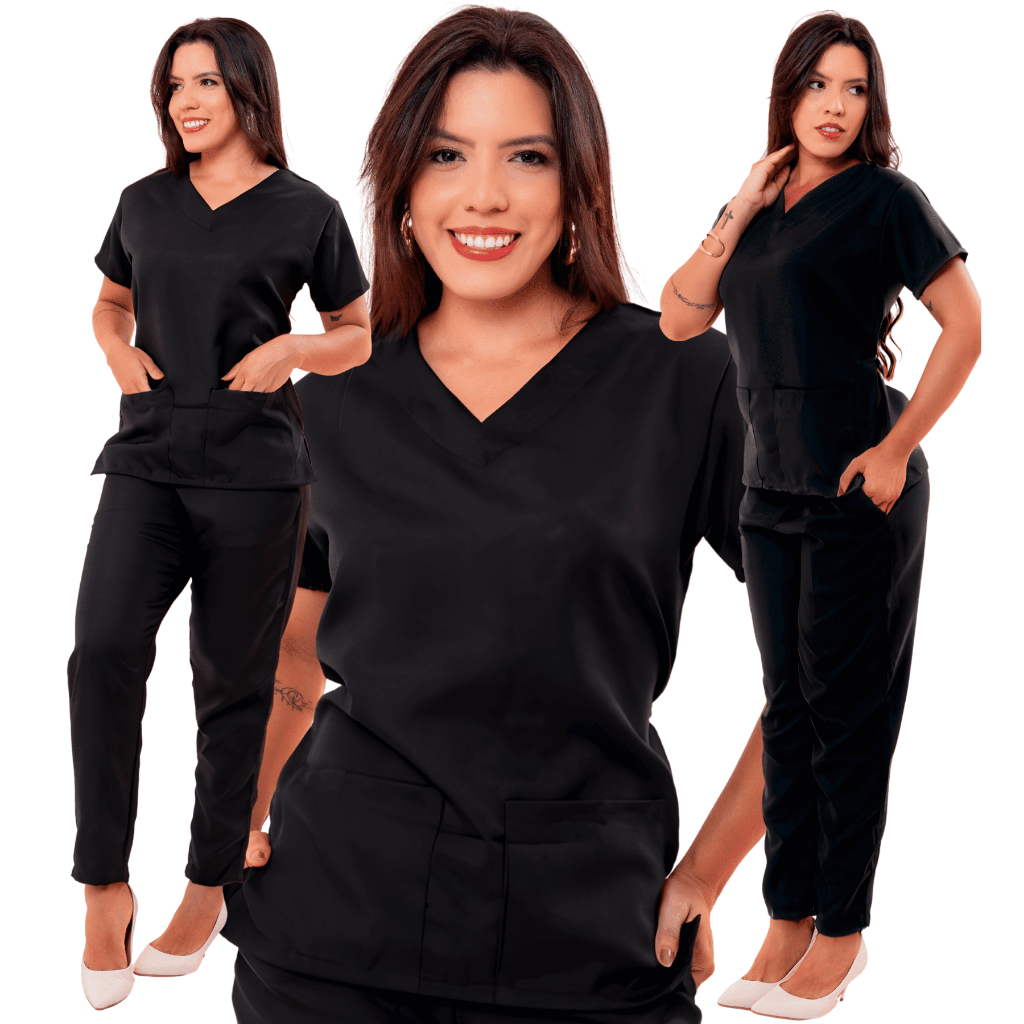 Pijama Cirúrgico Hospitalar Feminino Atacado em Oferta na Shopee