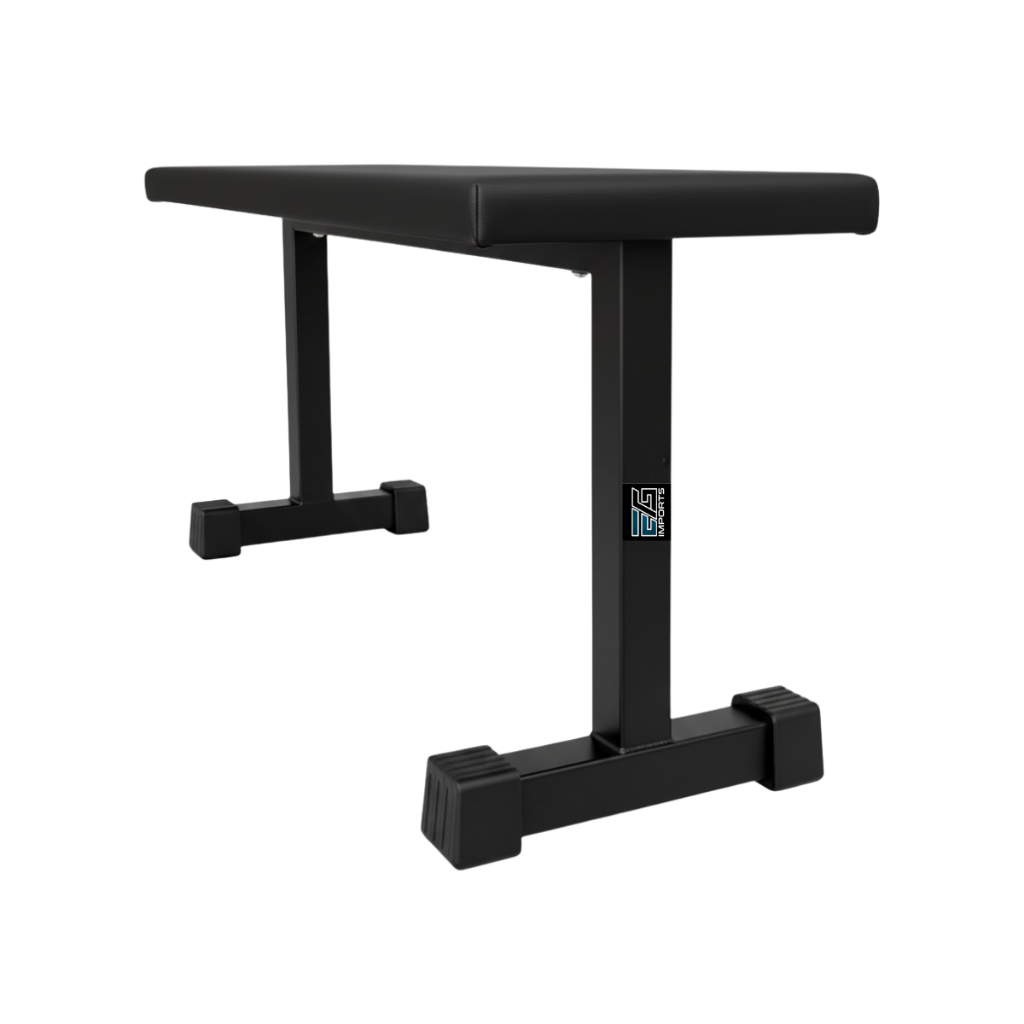 Banco Academia Treino Resistente Musculação Reto 90cm 250kg Estrutura Reforçada Estofamento Ergonômico Suporta Altas Car