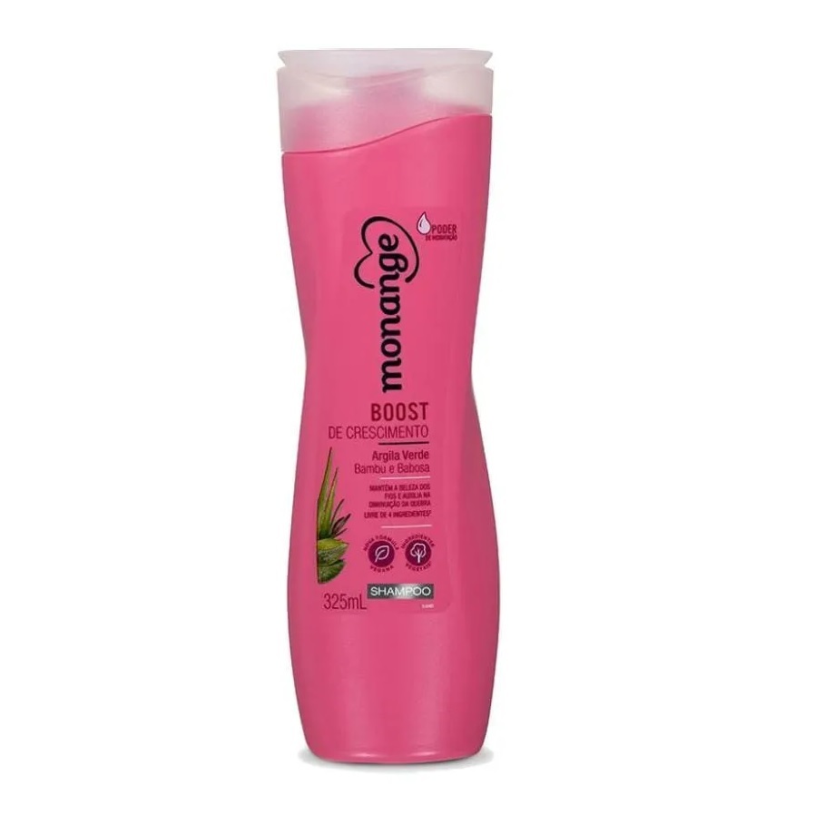 Shampoo Monange 325ml Boost De Crescimento