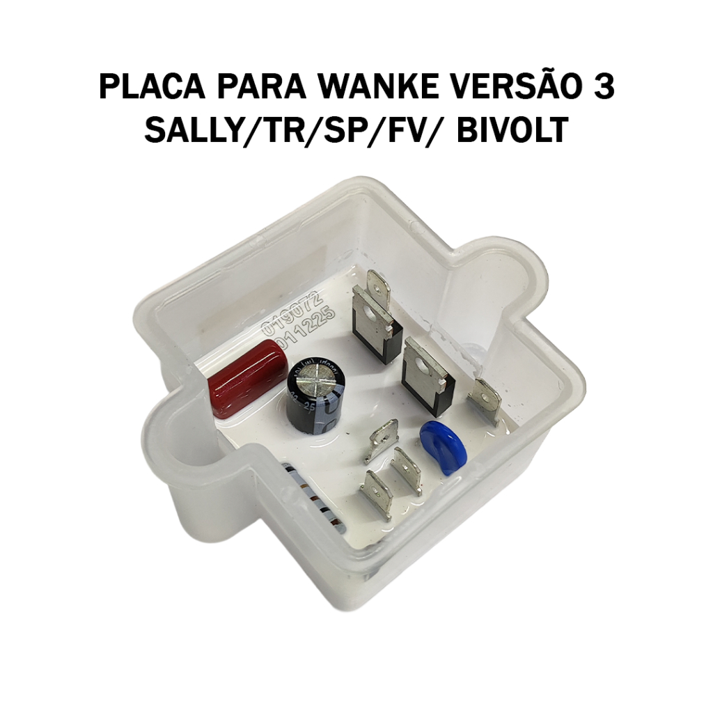Placa Reversão Compatível Com Lavadora Wanke 35330026 V3 127/220v em Oferta na Shopee