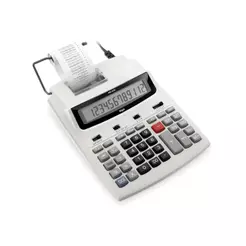 Calculadora de Mesa 12 Dígitos Bicolor MR6125 Branca C/Bobina Função Correção Visor LCD - Elgin