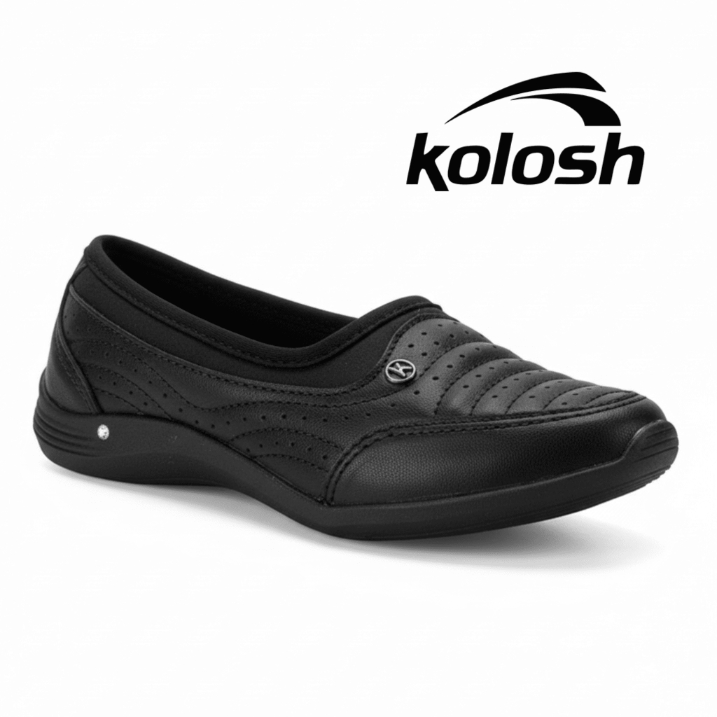 Tênis Feminino Kolosh Almeria Original Slip On Casual Confortável