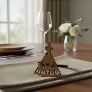 Kit 12 e 6 Porta Guardanapo Decorativo Para Mesa Posta Diversos Modelos Nossa Senhora Aparecida etc em Oferta na Shopee