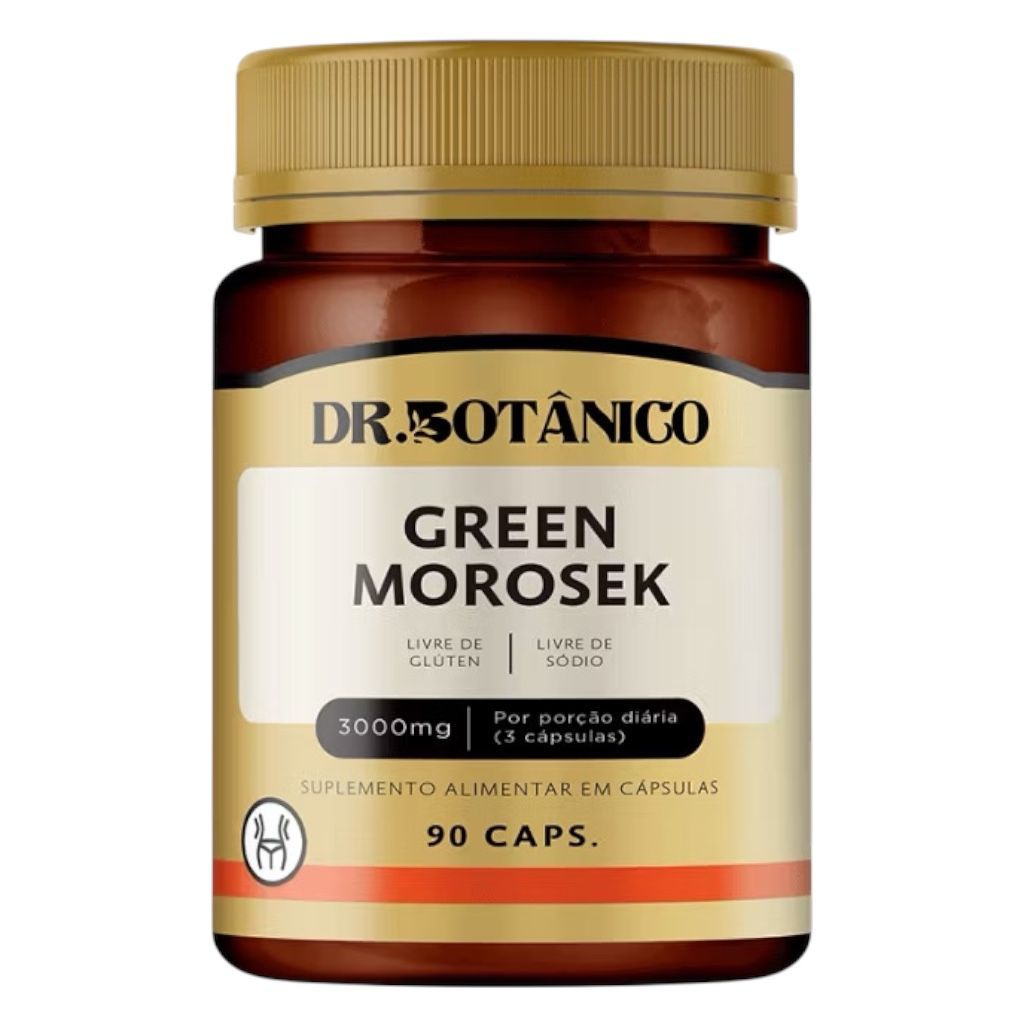 GREEN MOROSEK 3.000MG 90 CÁPSULAS DR.BOTÂNICO em Oferta na Shopee