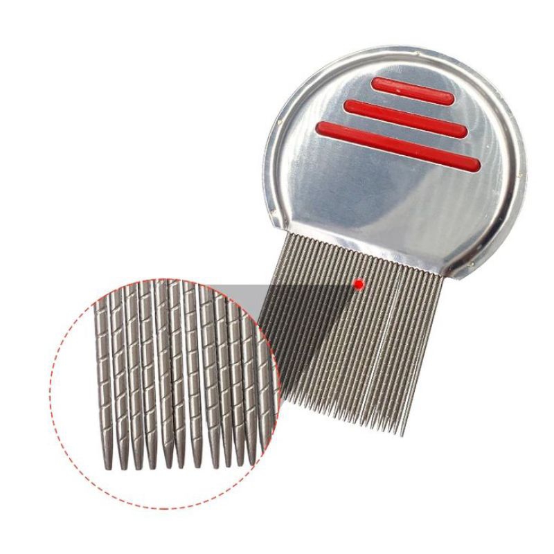 Pente Fino Aço Retirada De Piolho Lêndeas Extrator em Oferta na Shopee