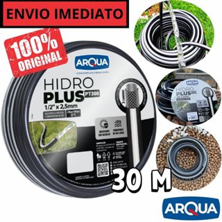 Mangueira Jardim ARQUA PT300 Alta Pressão 1/2'' Profissional Ultra Resistente 3 Camadas Trançada Pneumática em Oferta na Shopee