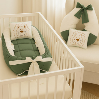 Kit 4 Peças Ninho Redutor e Travesseiro + Almofada de Amamentação Multifuncional em Oferta na Shopee