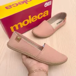 Sapatilha Feminina Moleca Alpargata Confortável Lançamento Original Sandália Mulher Moda