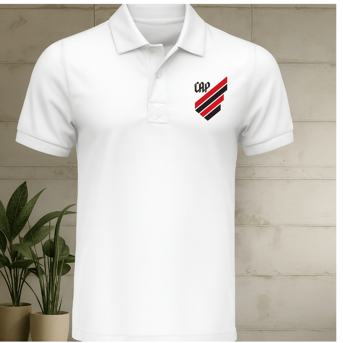 CAMISA ATLHETICO-PR POLO MASCULINO CAP ATLÉTICO PARANAENSE