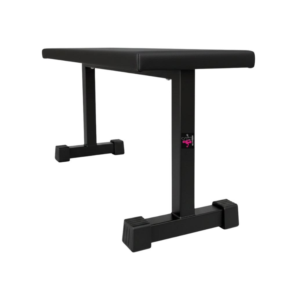 Banco Reto de Academia Linha Profissional – Máxima Resistência 250kg e Estofamento Ergonômico em Oferta na Shopee