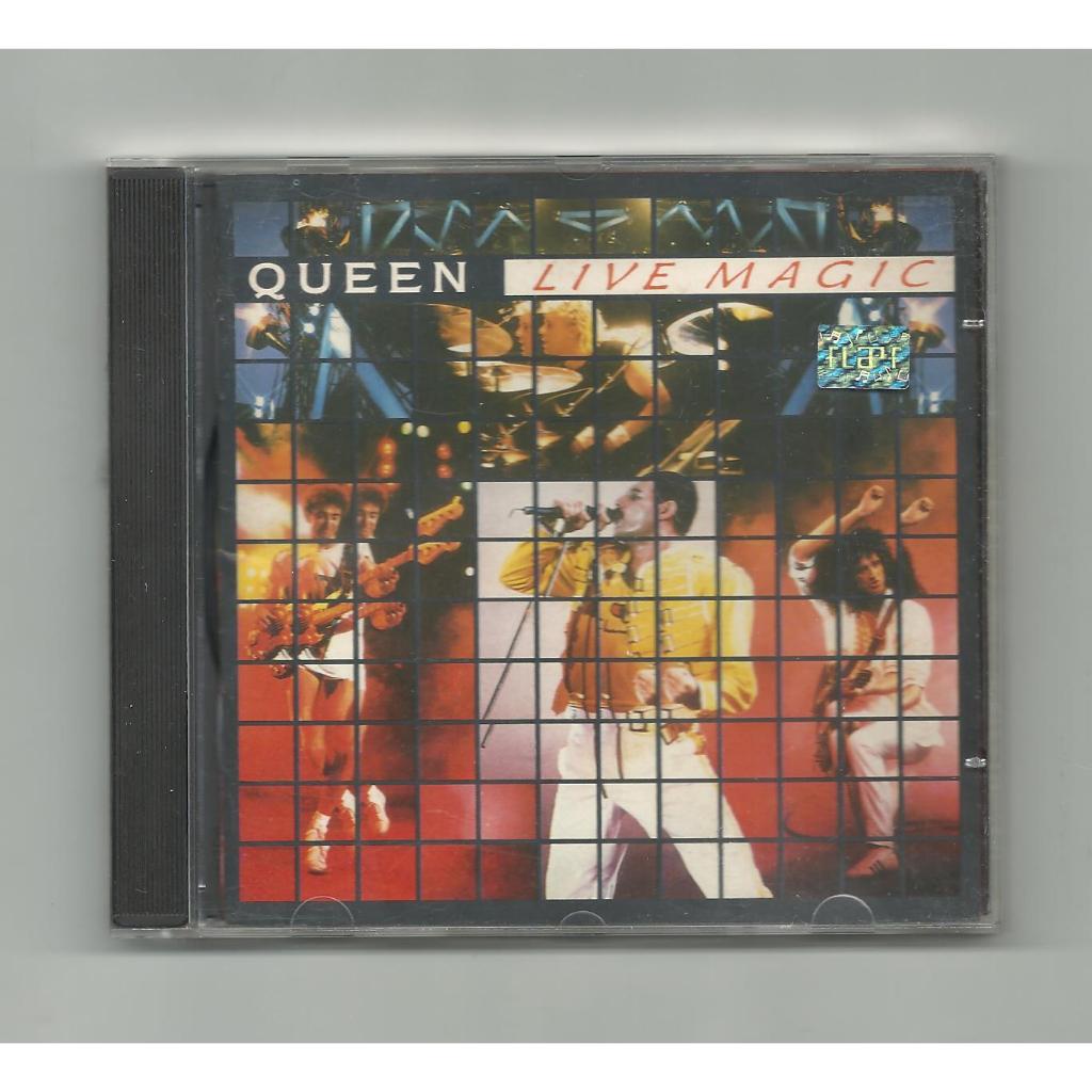CD Queen – Live Magic - Nacional - 1990 - genero:-	Pop Rock, Classic Rock