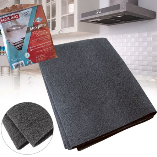 Imagem KIT COM 2 OU 4 OU 6 FILTROS PARA PARA COIFA FOGÃO EXAUSTOR PURIFICADOR DEPURADOR SUGAR.