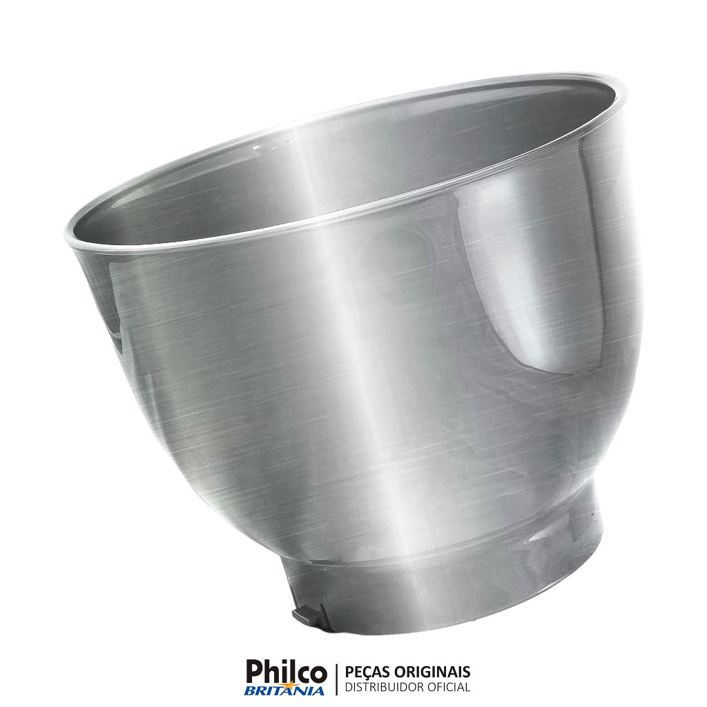 Tigela Inox 4l Batedeira Planetária Philco PHP500 PBP550B Turbo Inox 002998 Novo Com NF Original