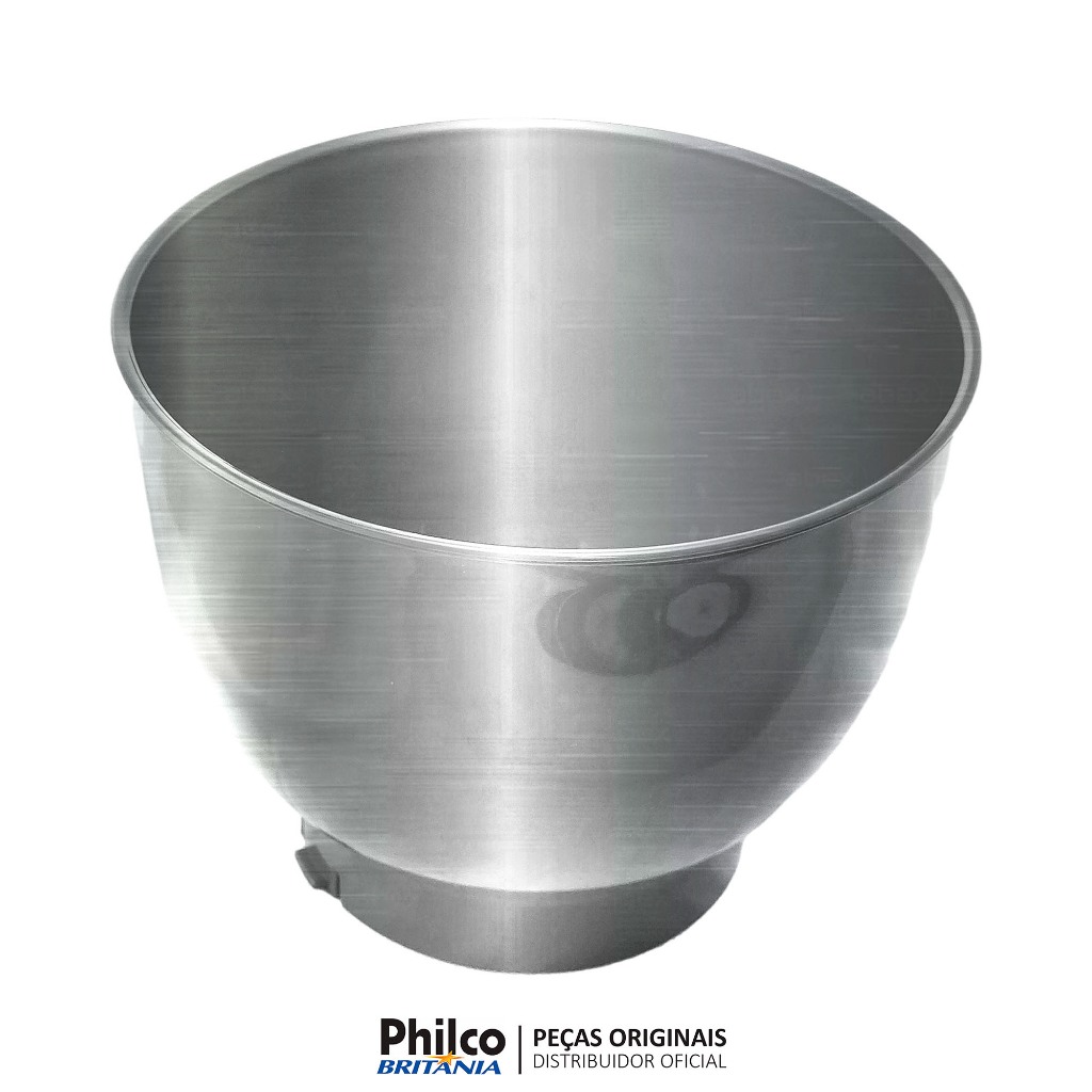 Tigela Bacia Inox 4l Batedeira Planetária Britânia Philco PHP500 PBP550B BBT500P BBP515 Original