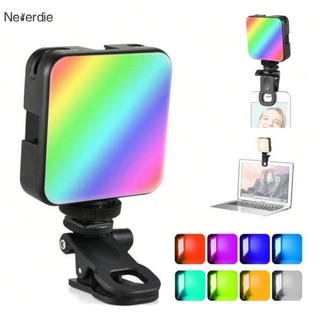 Mini Fotografia Luz RGB /Branco De Preenchimento Panel led / Móvel Câmera /Vídeo /Tiro Ao…