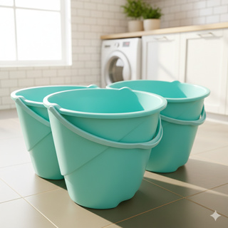 Kit 4 Baldes De Plastico com Alça 8 litros em Oferta na Shopee