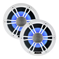 Par Alto Falante Roadstar Marinizado 6.5Pol Coaxial A prova d'água 400WRms