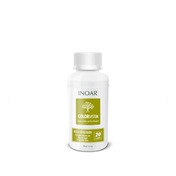 Inoar Água Oxigenada Color System 20 Volume 80ml em Oferta na Shopee