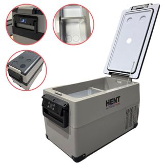 Geladeira Portátil 32 Litros Quadrivolt Caminhão Barco Carro Ônibus Micro-Ônibus Camping Trailer em Oferta na Shopee