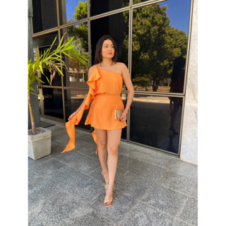 Conjunto Crepe C/ Detalhe Manga em Oferta na Shopee